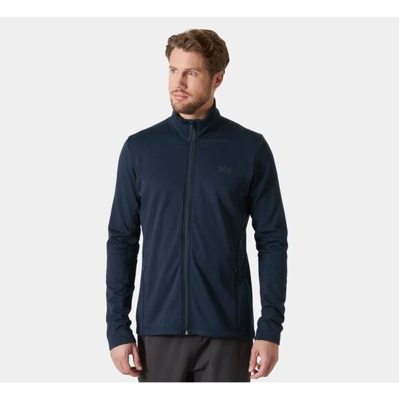 Helly Hansen Versalite Fleece Mens Jacket Blue Large New - Picture 1 of 10